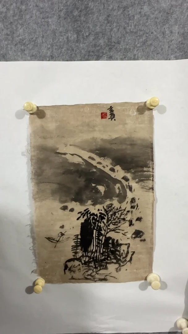 国画写意画花鸟画手绘