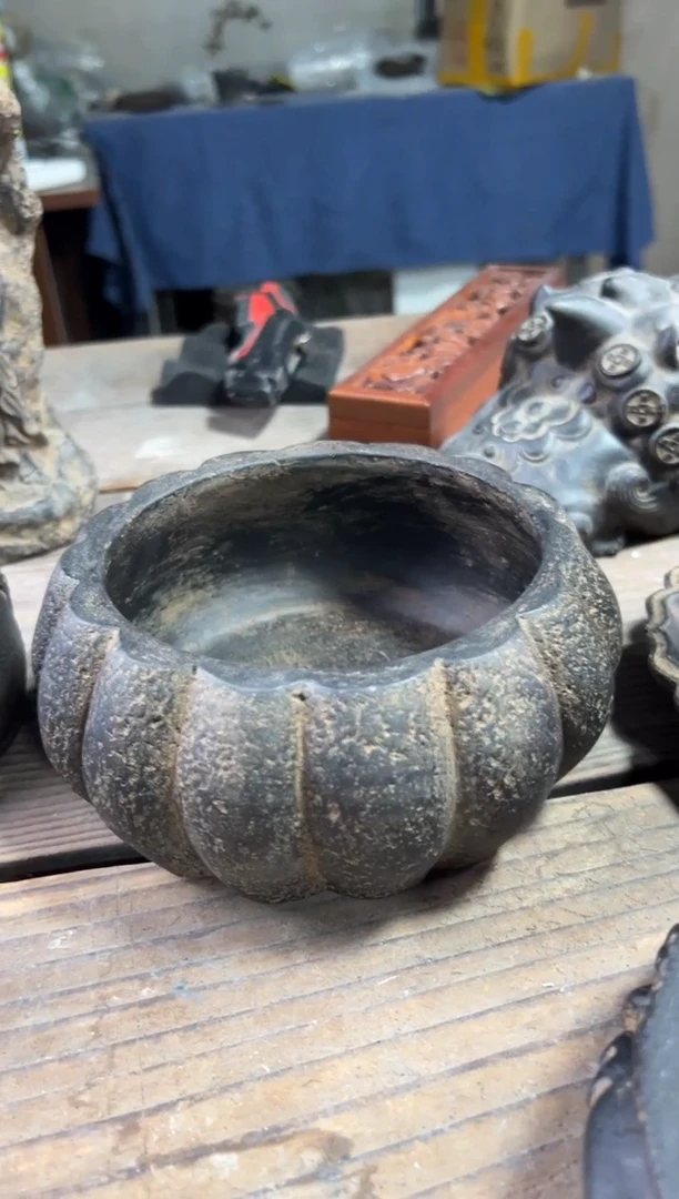 陶土【火山泥】南瓜盆