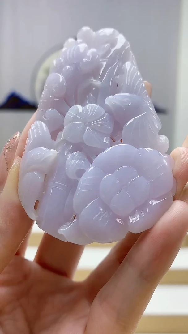 未镶嵌定制翡翠4829jw-毛货挂件66