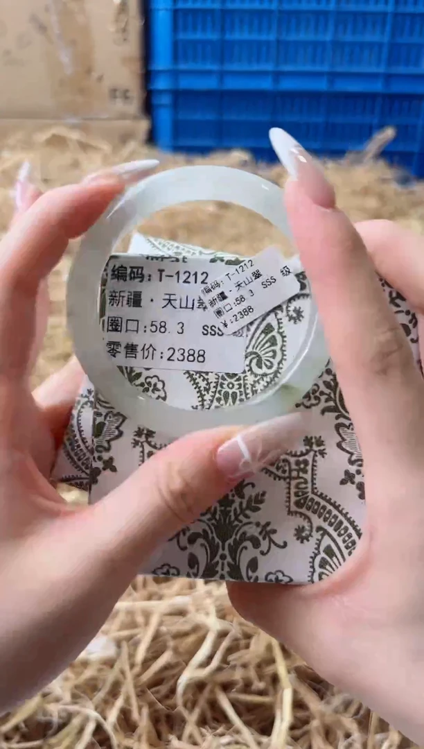 未镶嵌手镯石英质玉T-1212