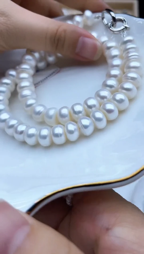 淡水珍珠未镶嵌项链项链多其性发其一