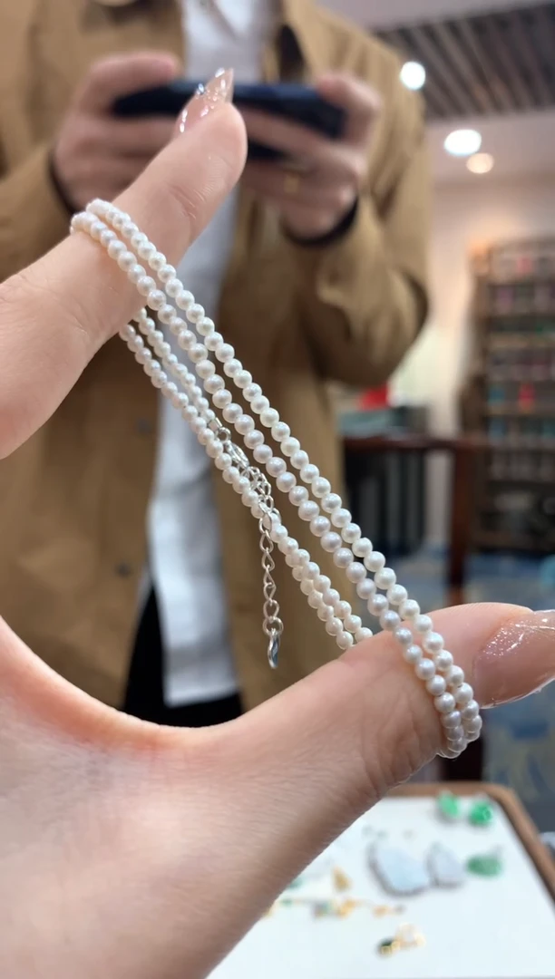 【闪购商品】淡水珍珠项链未镶嵌珠串多样性发货1件