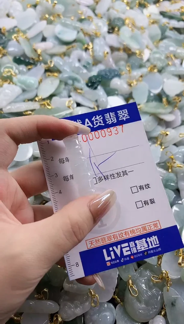 颈饰未镶嵌翡翠欢*吖天然A货翡翠