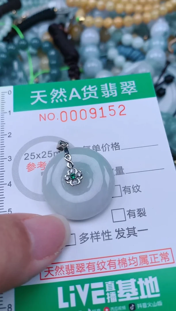 翡翠未镶嵌颈饰.0009152