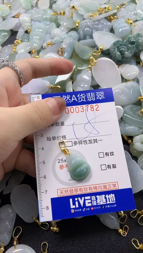 颈饰未镶嵌翡翠天然A货翡翠