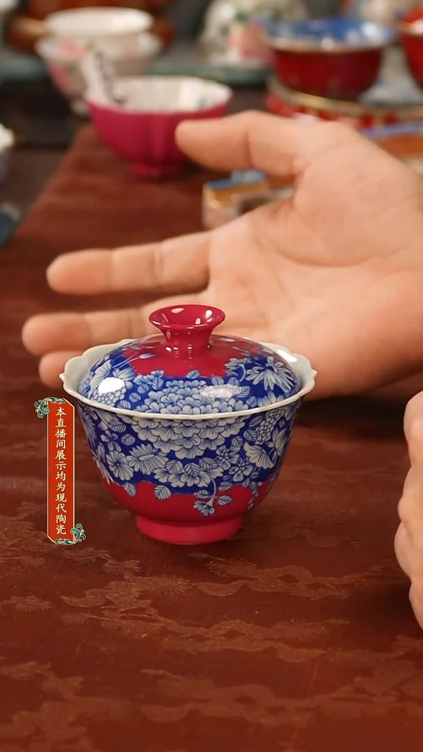 陶瓷景德镇手工手绘美器