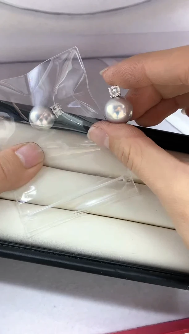 【闪购商品】淡水珍珠吊坠(不含链)银S925镶嵌多样性发其一非无暇