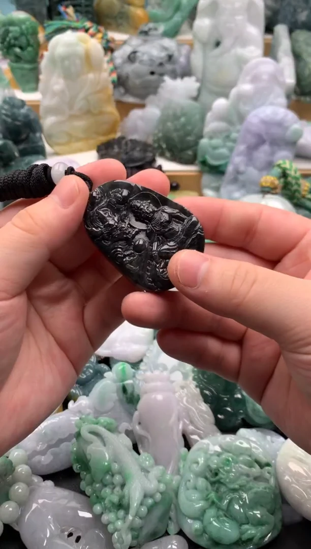 吊坠(不含链)未镶嵌翡翠1