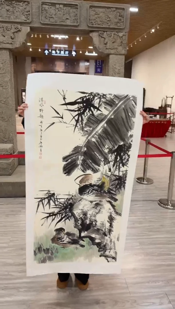 国画100赵隆轩美术馆李庆兴老师作品