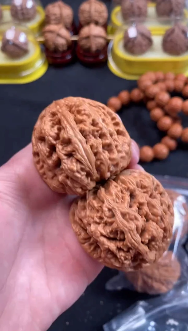 文玩核桃把件?大粗筋44尺S284