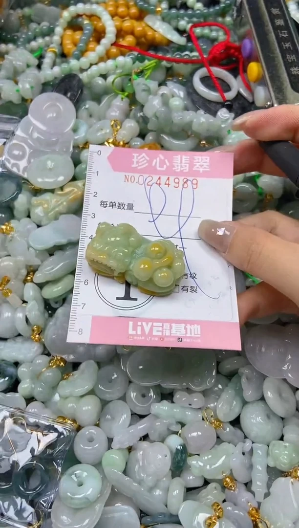 翡翠未镶嵌颈饰闪购0244989