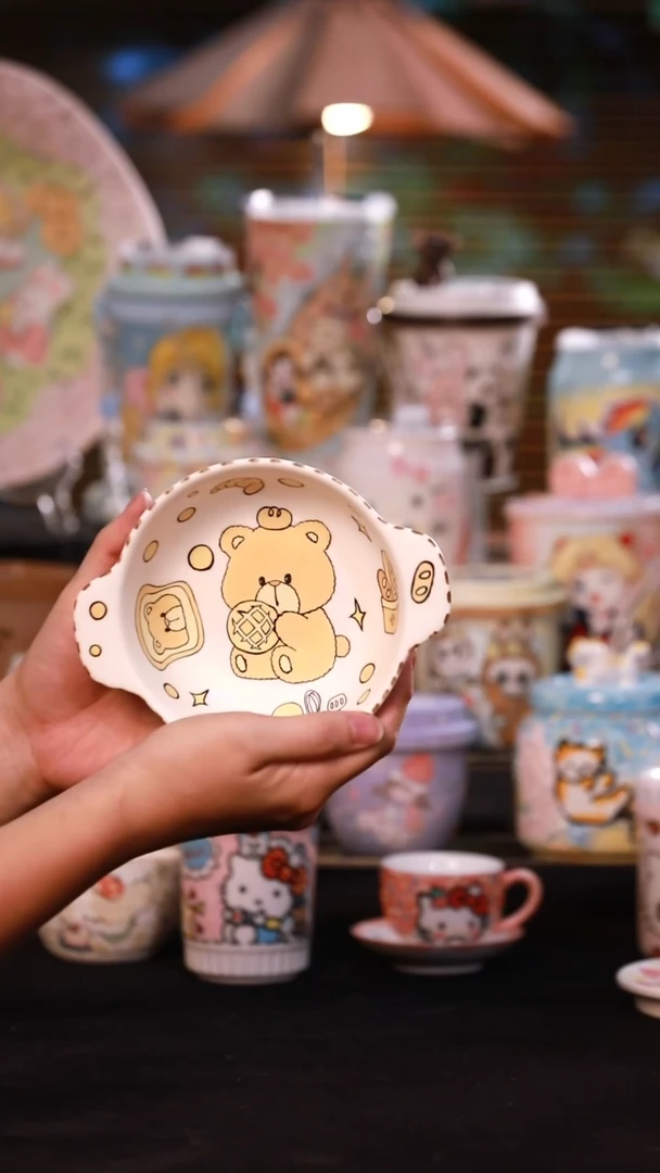 其他景德镇釉下彩手绘设计师款陶瓷