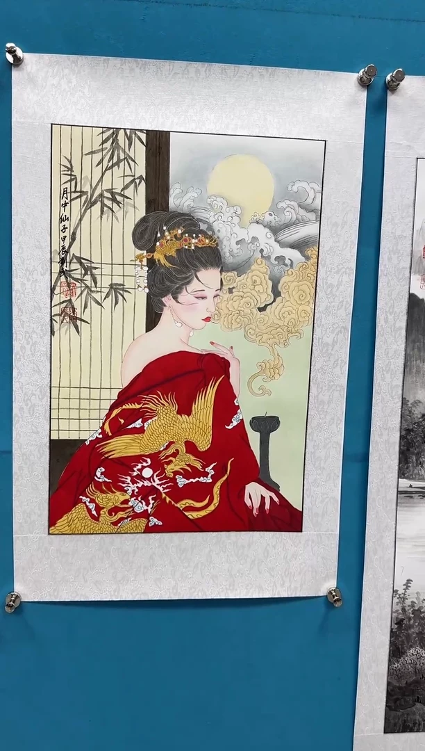国画闪电购刘武绘画9