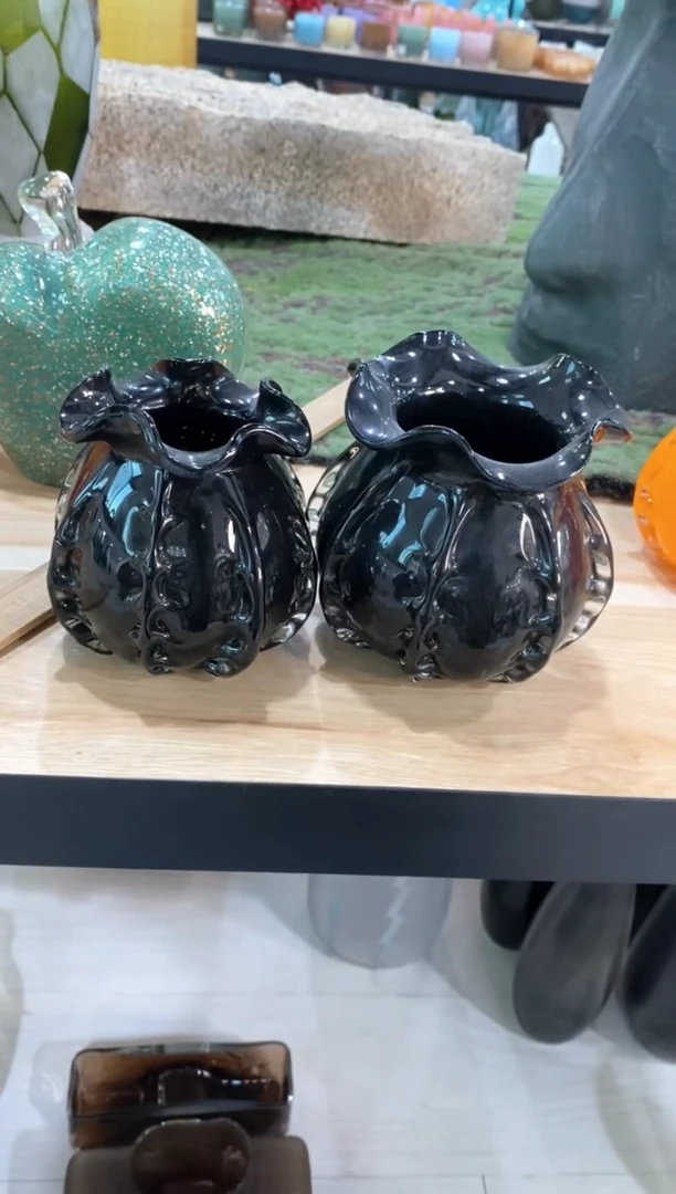 【闪购商品】琉璃慕忆家花瓶一对