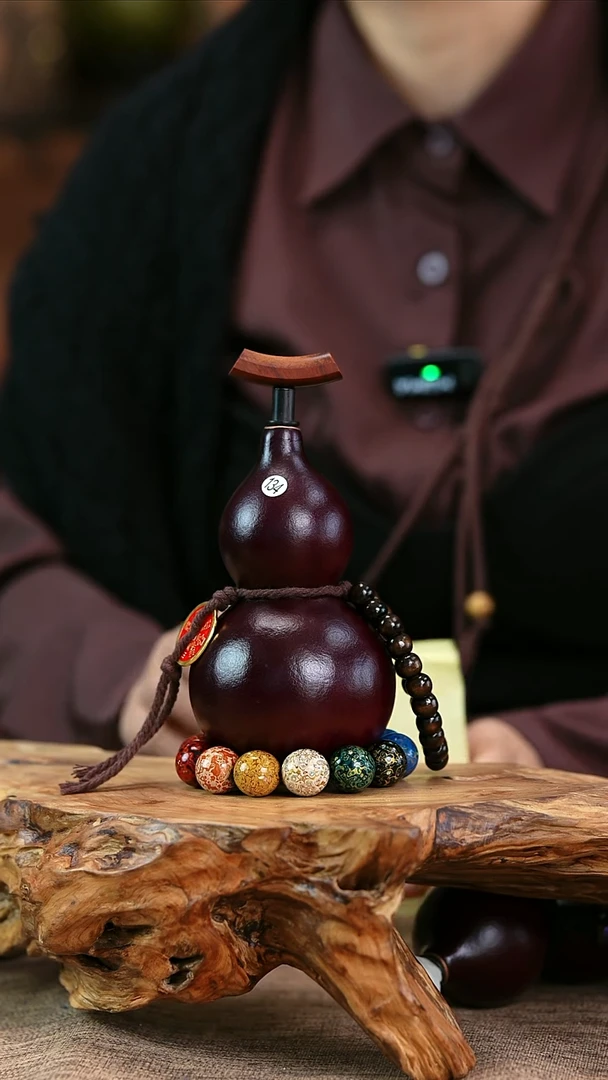 【闪购商品】134—光岳葫天然大漆酒葫芦不含漆珠