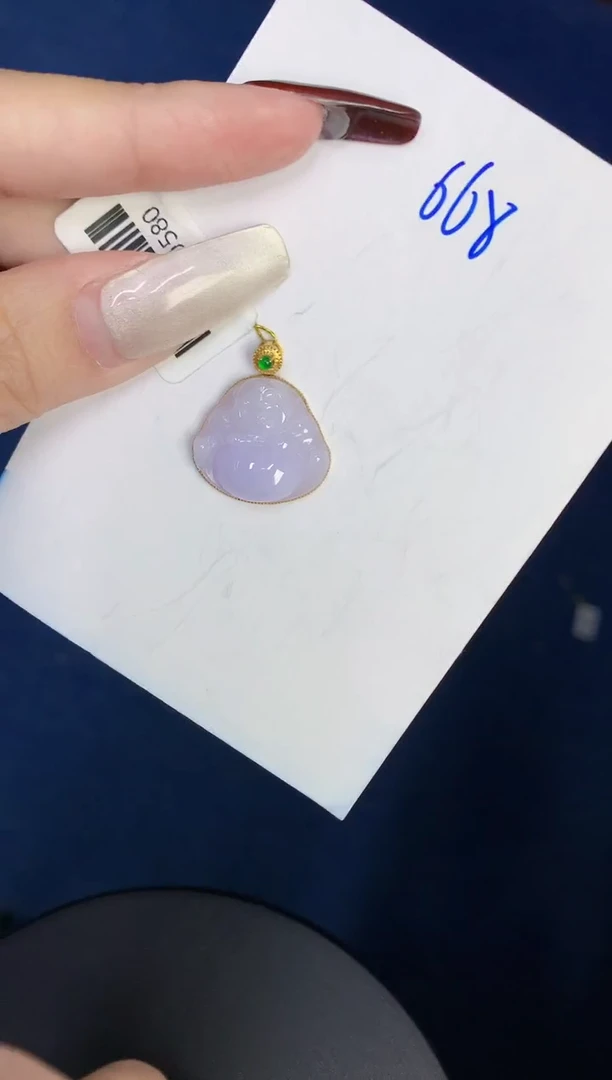 【闪购商品】翡翠颈饰18K金镶嵌000000000