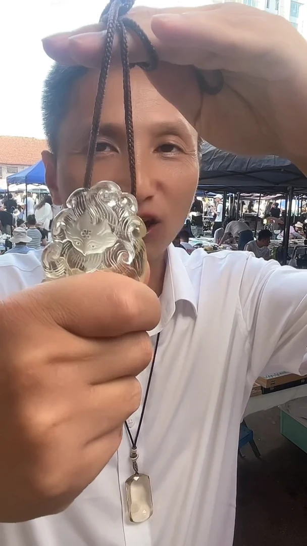 未镶嵌颈饰黄晶天然多样性发一mm