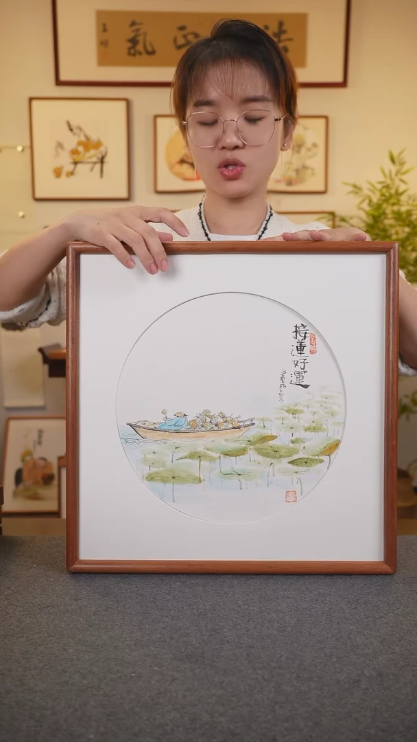 横款鹿鸣现代美术馆-张志城老师作品