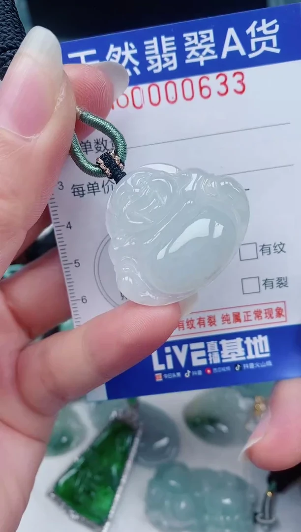 颈饰未镶嵌翡翠00000633