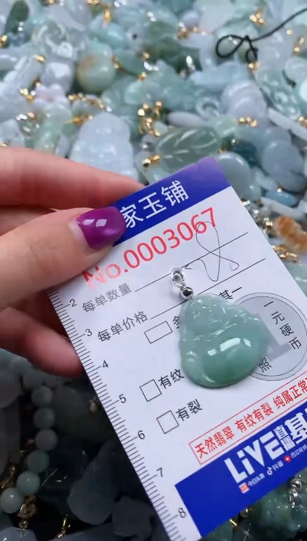 颈饰未镶嵌翡翠3067