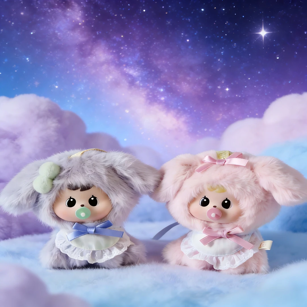 Bao-ao猫狗双全系列毛绒潮玩盲盒可爱萌宠造型玩偶挂件送闺蜜礼物