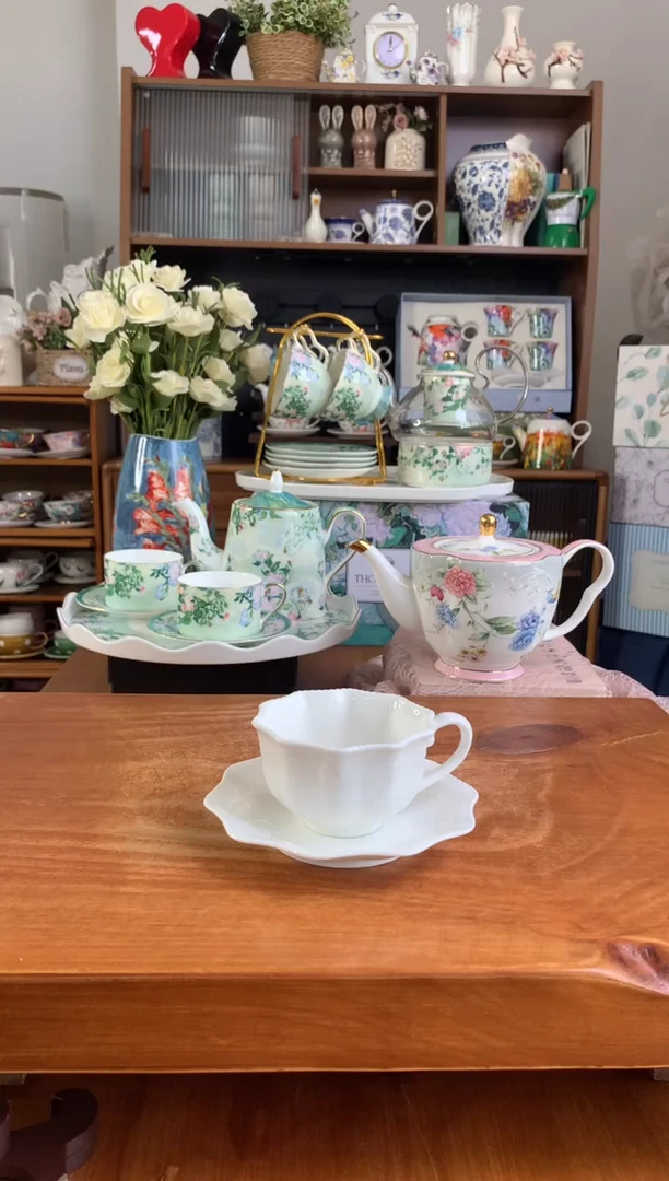 陶瓷【新品体验价】冰糖雪梨杯碟