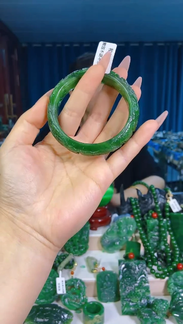 和田玉未镶嵌挂件59