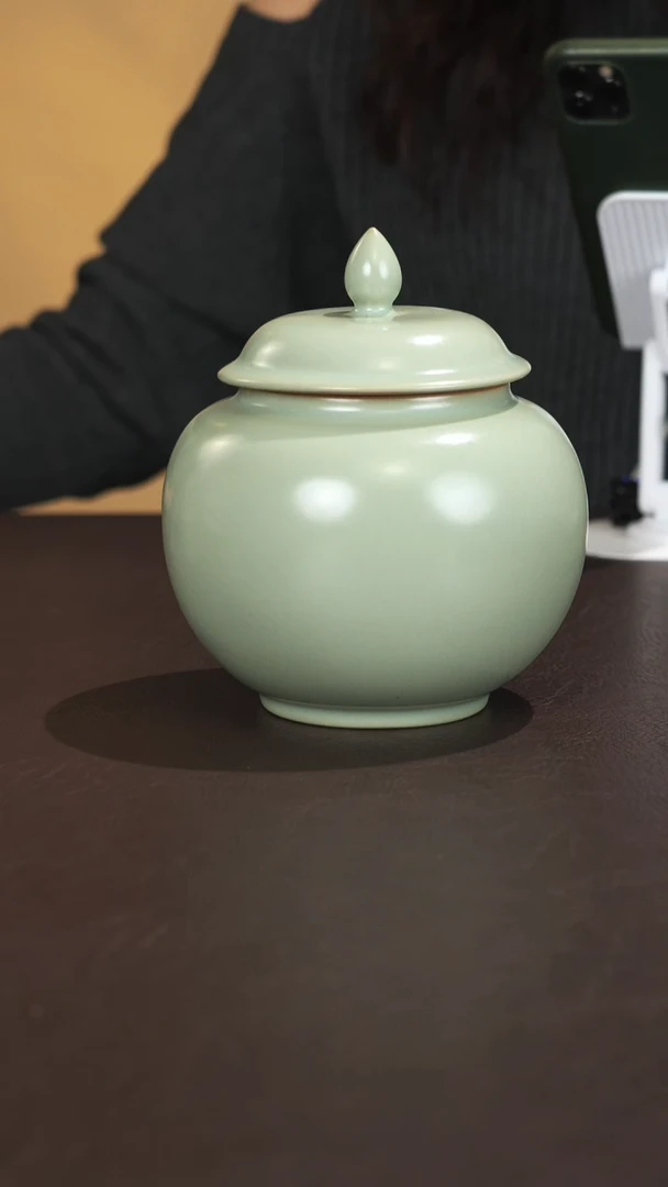 宣宝汝瓷原矿原釉作品微瑕