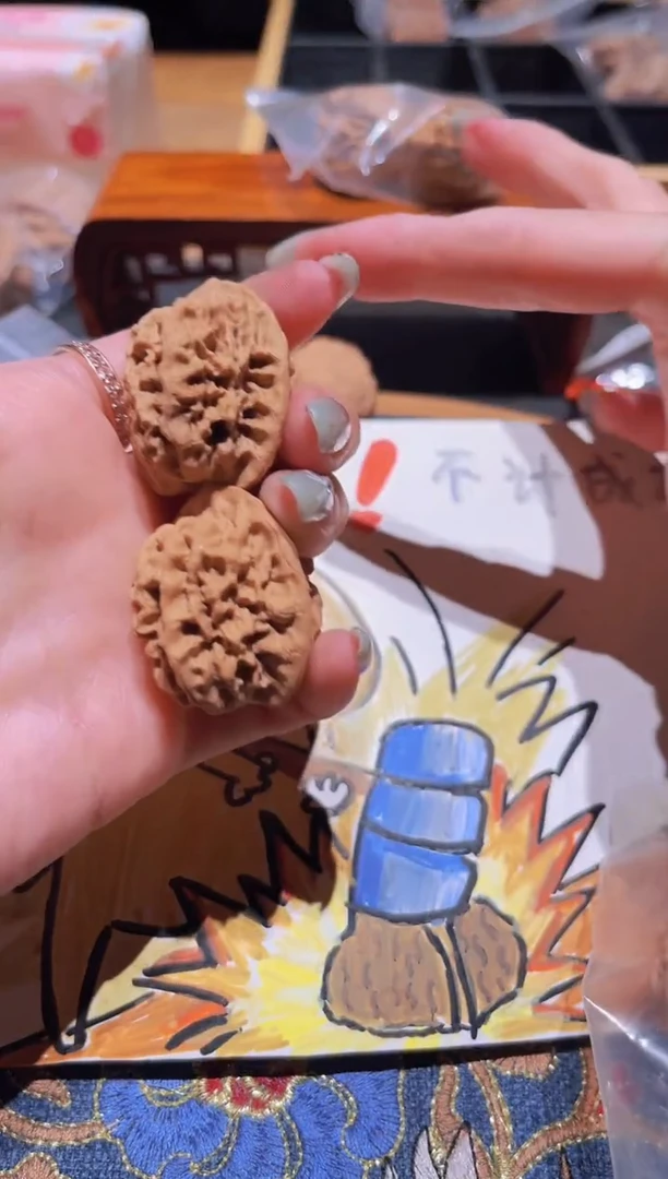 把件文玩核桃045秦闷