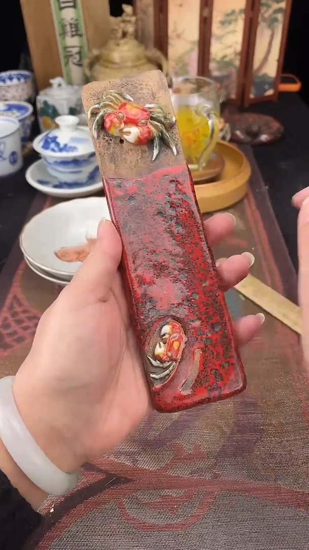 瓷片会****太散瓷默认微瑕，看清尺寸品相再拍