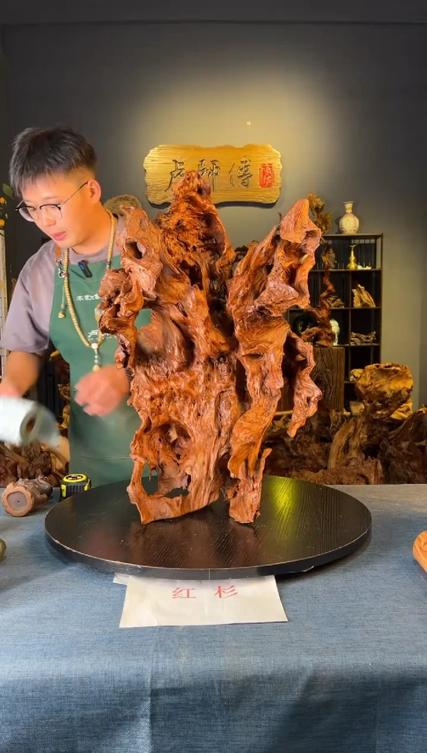 木卢师傅根艺作品（不包含人物摆件）