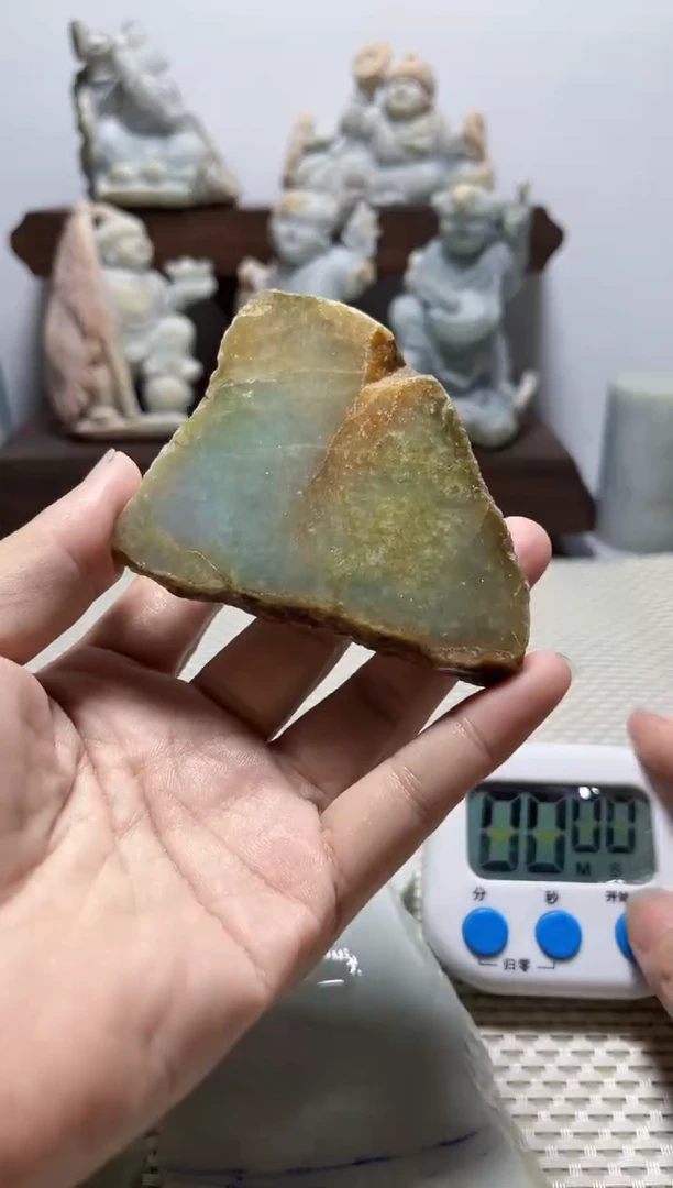 翡翠散珠王*人缅甸翡翠A货6123