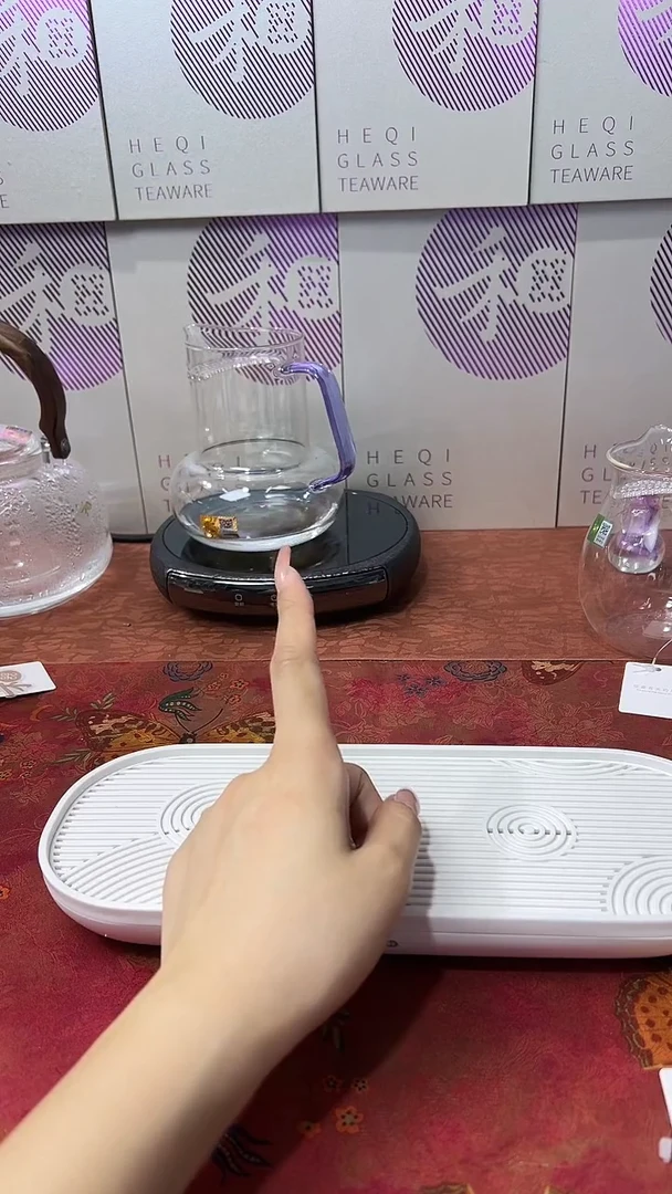双恒煮茶器紫色，，，，