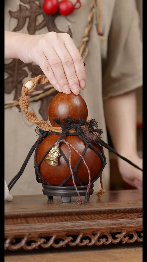 55号精品天然大漆酒葫芦一物一拍~