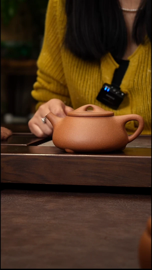 茶壶紫砂-段泥 景州石瓢230cc左右