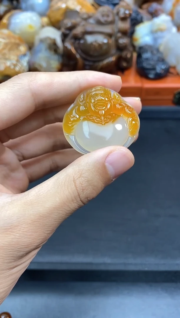 玛瑙/玉髓挂件未镶嵌0