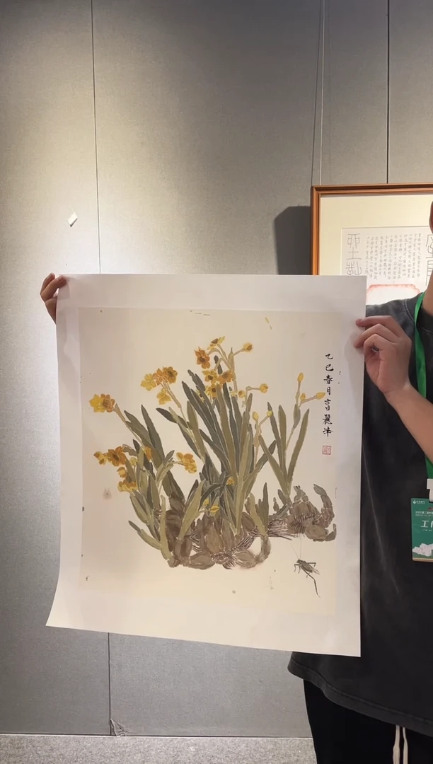 国画Y-安老师绘画作品-展览原作-2.2平尺（带荣宝斋宁波证书）