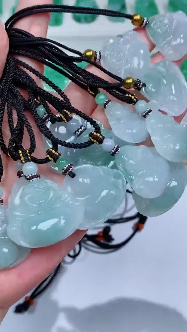 翡翠未镶嵌颈饰吊坠团购多样性发一件