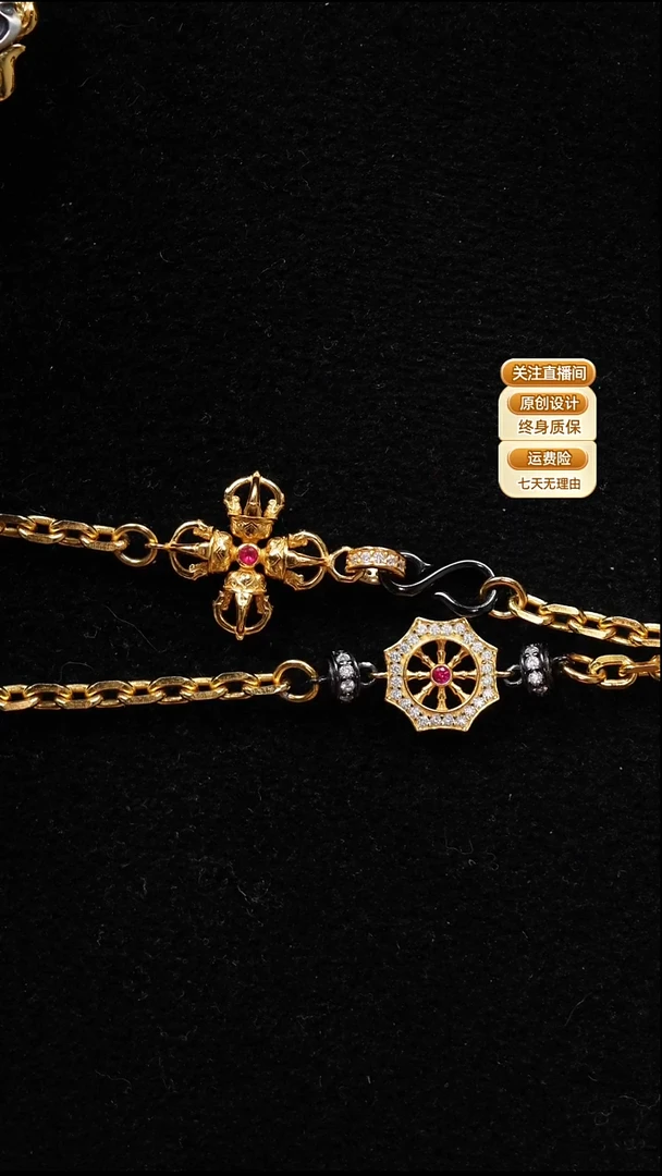 锆石吊坠925银老**?银金刚杵银链