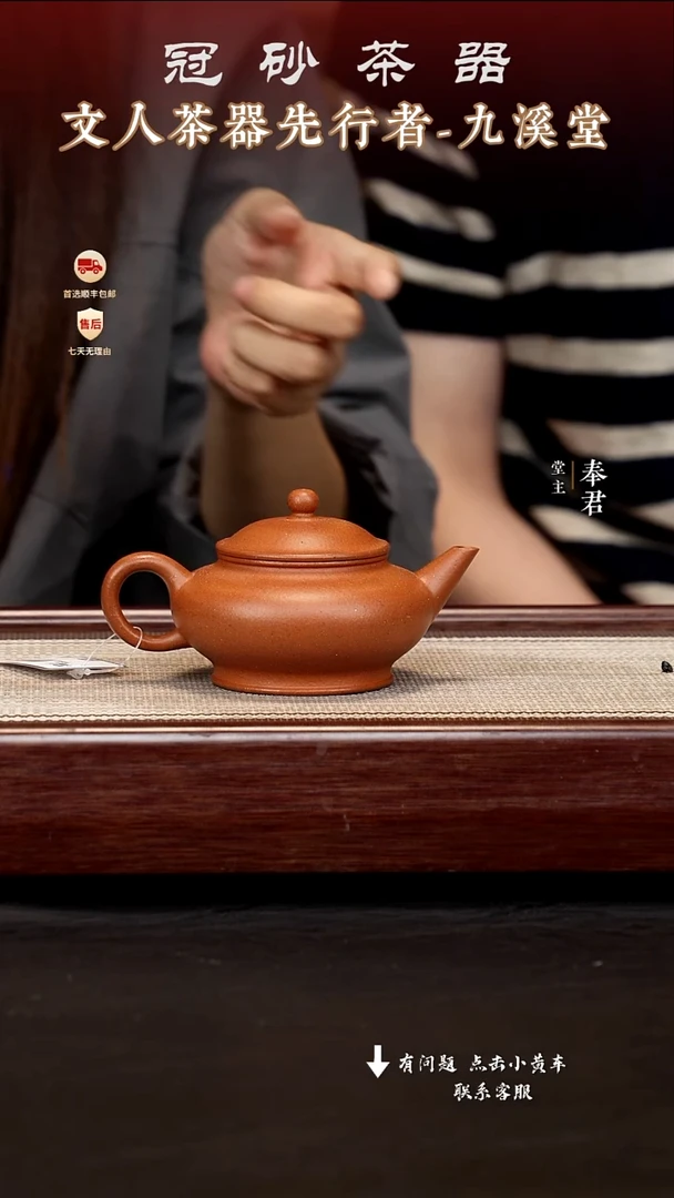 茶壶紫砂九溪堂壶179