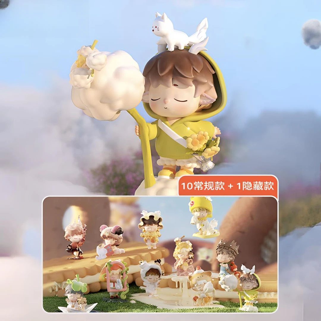 【全新未拆】Heyone黑玩MIMI小小世界拿下系列手办可爱摆件盲盒