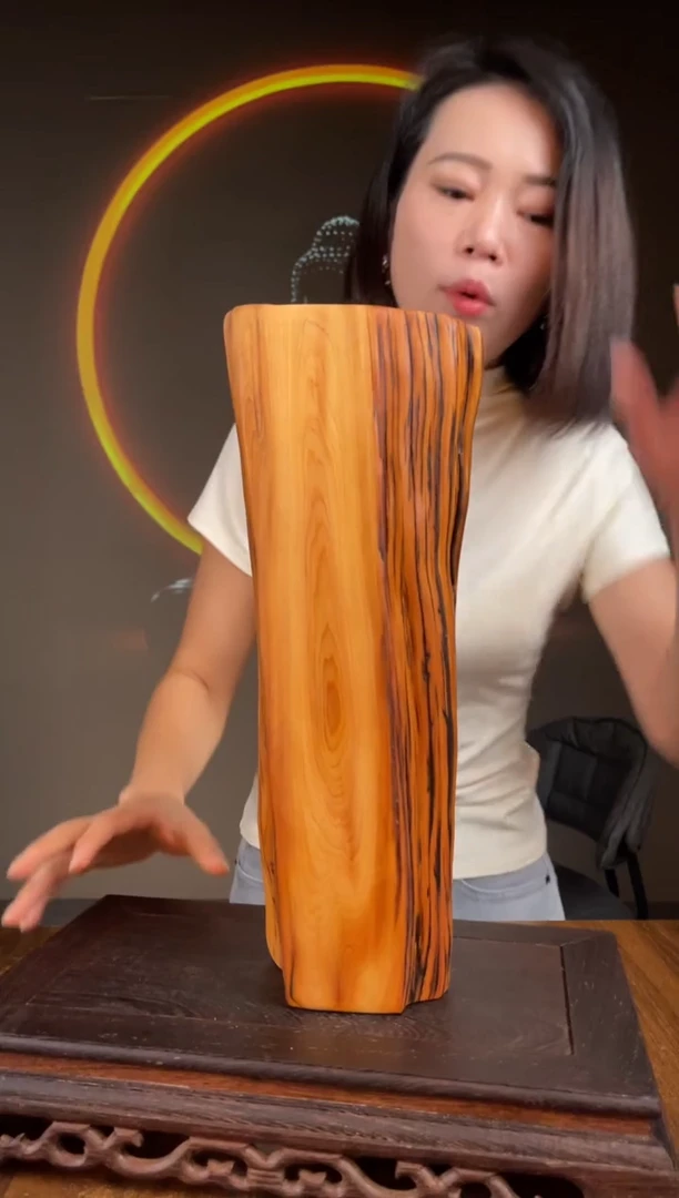 柏木（崖柏）手工摆件,先抢先得! 编号:38