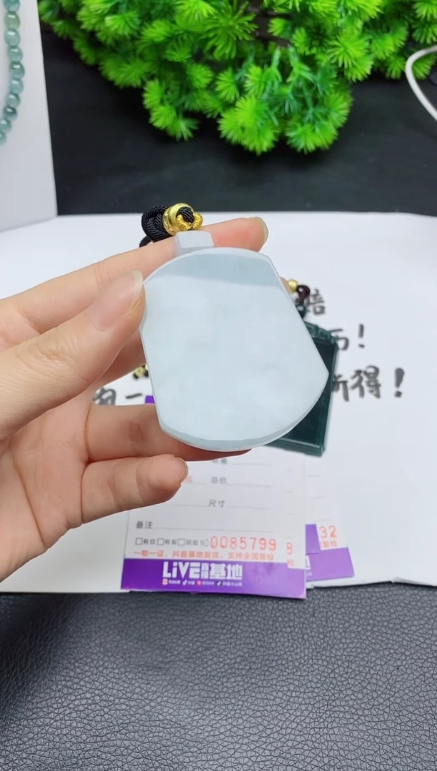 颈饰未镶嵌翡翠