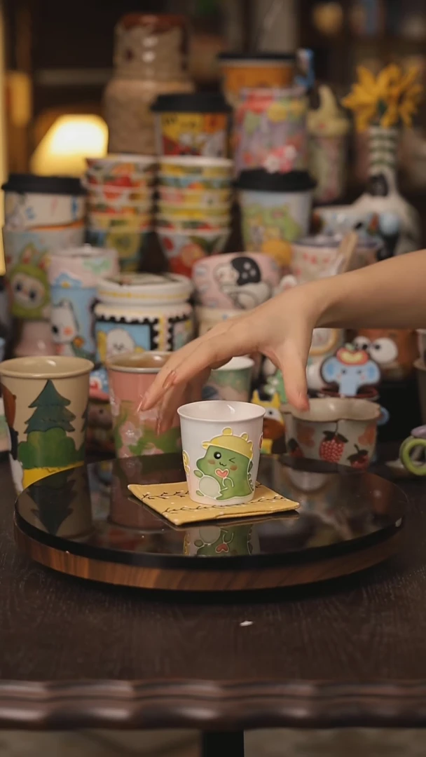 景德镇釉下彩绘设计师款式陶瓷