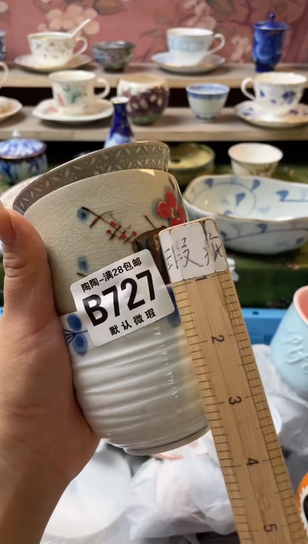 瓷片雪*瓷器瓷器B727