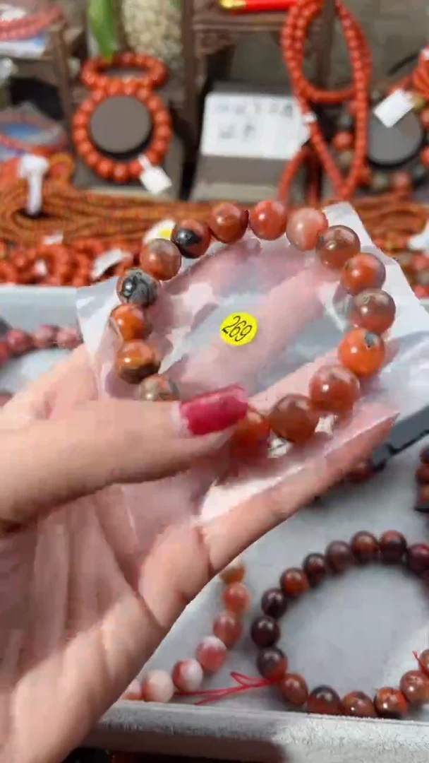 【闪购商品】南红玛瑙手串未镶嵌12