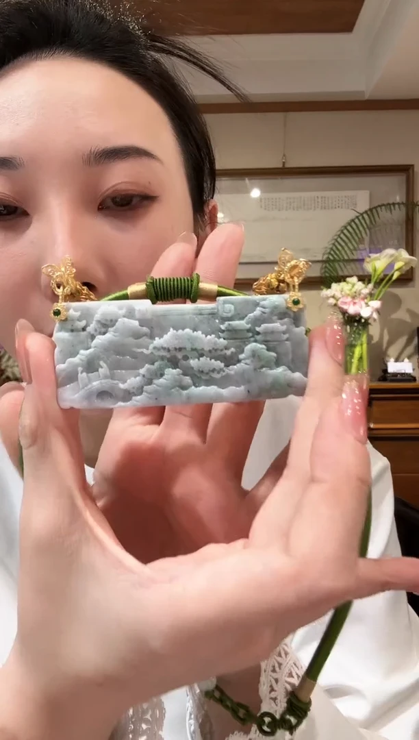 【闪购商品】翡翠颈饰未镶嵌国风