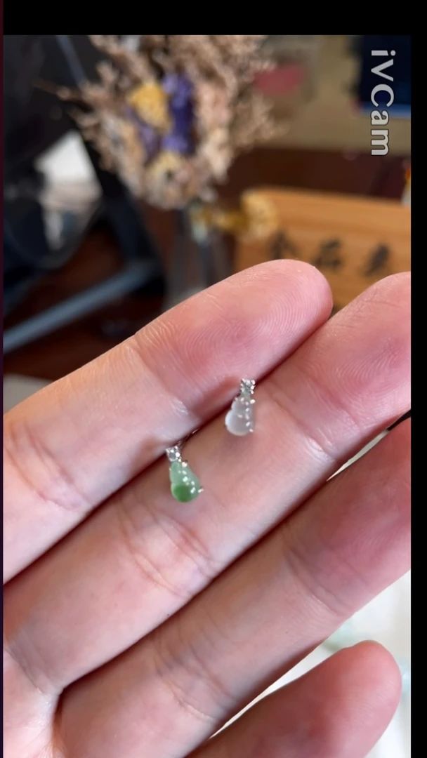 18K金镶嵌定制翡翠0426号