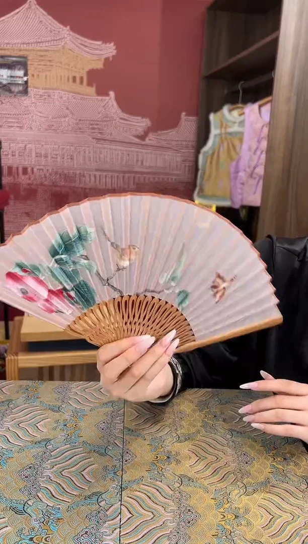 【闪购商品】刺绣苏绣非遗双面绣折扇