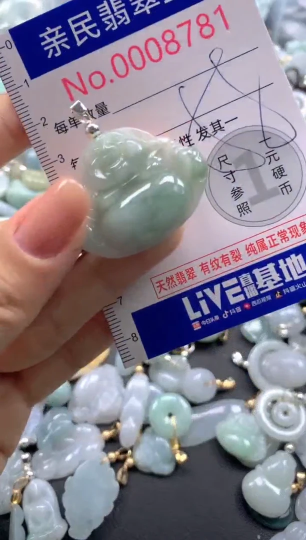 颈饰未镶嵌翡翠8781